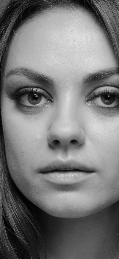 Fond d'écran iPhone Mila Kunis Monochrome 4k