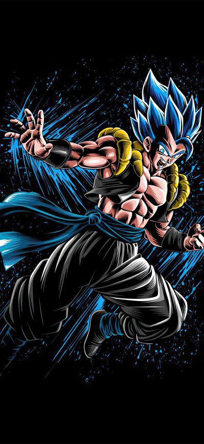 Fond d'écran iPhone Dragon Ball Z Gogeta 4k