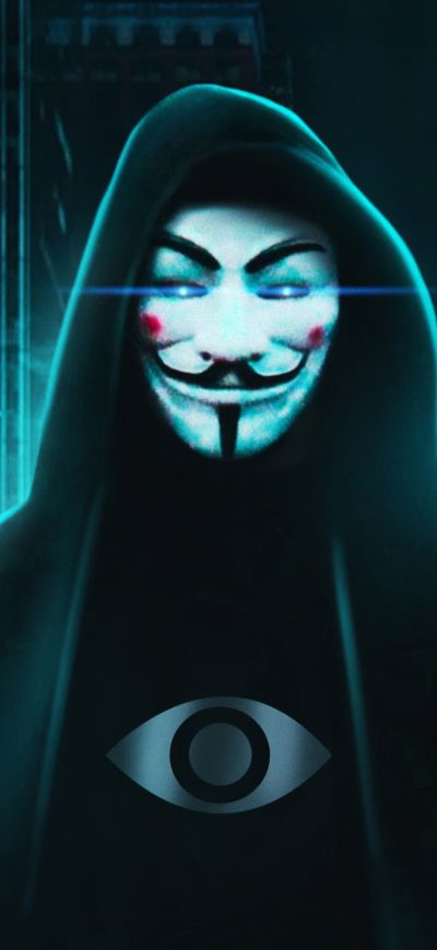 Fond d'écran We Watching You 4k sur iPhone