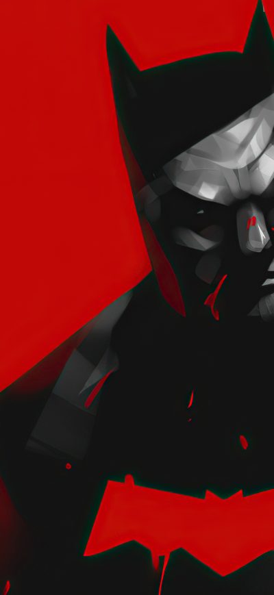 Fond d'écran iPhone Batman Red Series Comic Cover 4k