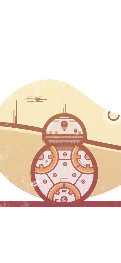Fond d'écran iPhone Star Wars Bb8 15k