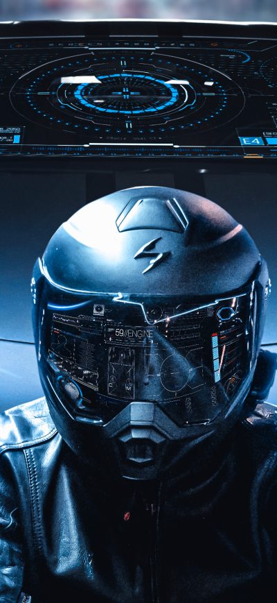 Fond d'écran iPhone Scifi Biker Lamborghini 4k