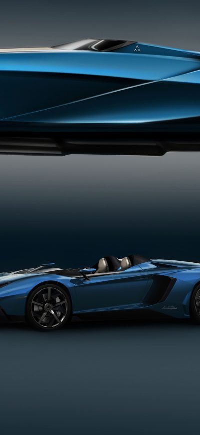 Fond d'écran Lamborghini Armare Yacht Concept sur iPhone