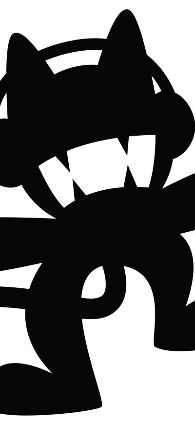 Fond d'écran iPhone Monstercat Logo 4k