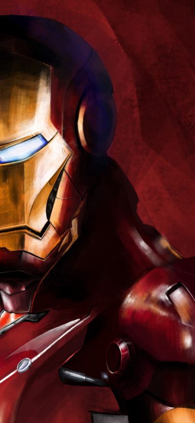 Fond d'écran iPhone Iron Man Paint Art