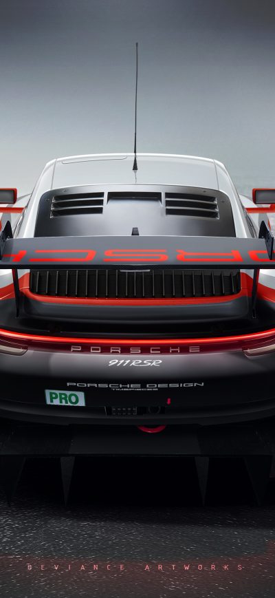 Fond d'écran iPhone 2018 PORSCHE 911 RSR 4k