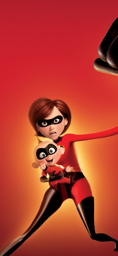Fond d'écran iPhone Elastigirl And Jack Jack Parr In The Incredibles 2