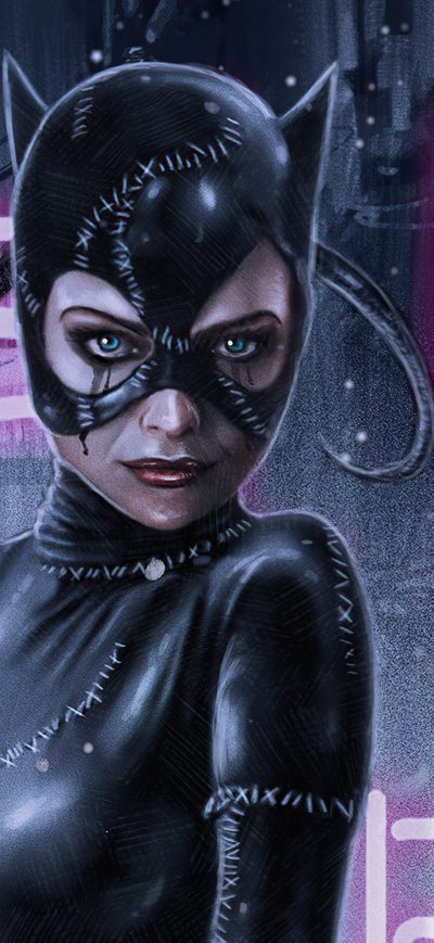 Fond d'écran iPhone Catwoman From Batman Returns 5k