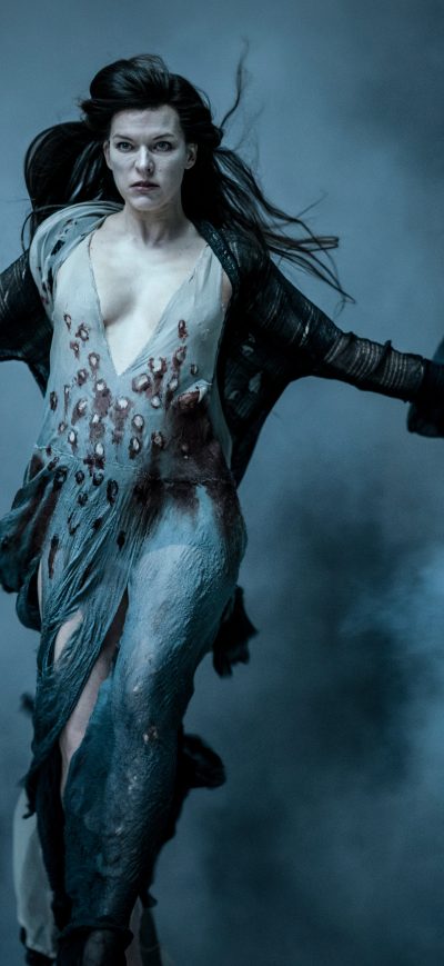 Fond d'écran iPhone Milla Jovovich Blood Queen Hellboy 2019