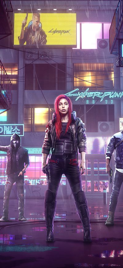Fond d'écran iPhone Cyberpunk 2077 4k 2020 Game