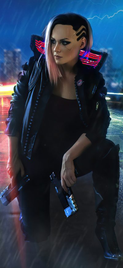Fond d'écran iPhone Cyber Punk 2077