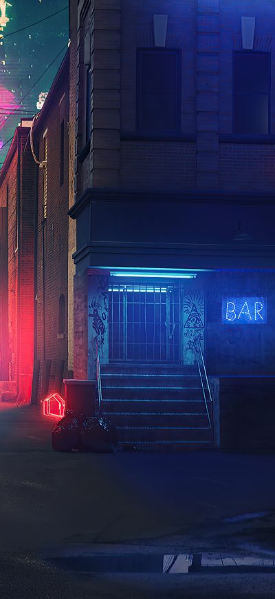 Fond d'écran iPhone Cyberpunk 2077 Concept Art