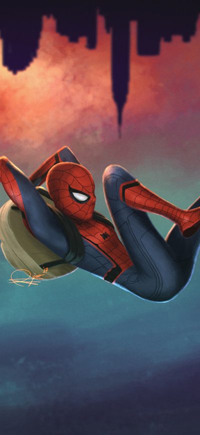 Fond d'écran iPhone Spiderman Digital Arts