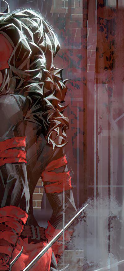 Fond d'écran iPhone Daredevil Cover Art 4k