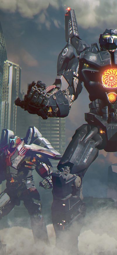 Fond d'écran iPhone Pacific Rim Uprising 2018 Artwork