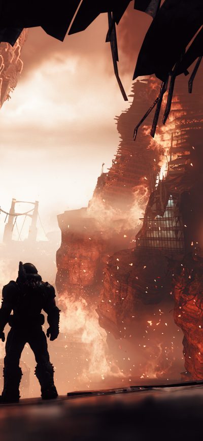 Fond d'écran iPhone Doom Eternal 2022