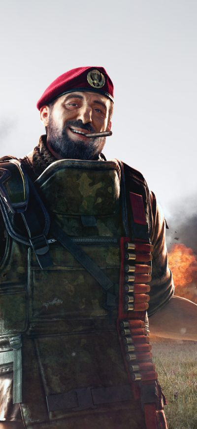 Fond d'écran iPhone Maestro Tom Clancys Rainbow Six Siege 8k