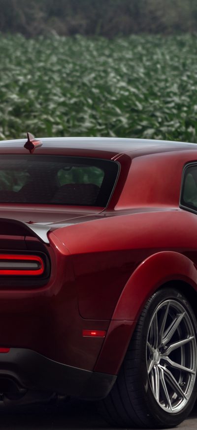 Fond d'écran iPhone Dodge Challenger Srt Hellcat 5k