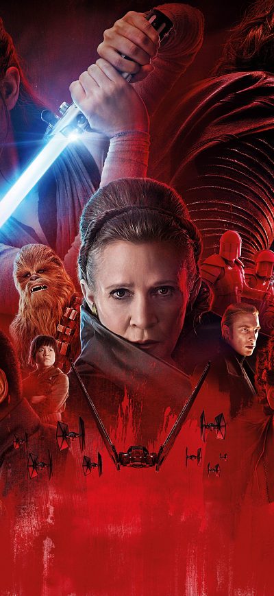 Fond d'écran iPhone Star Wars The Last Jedi 10k