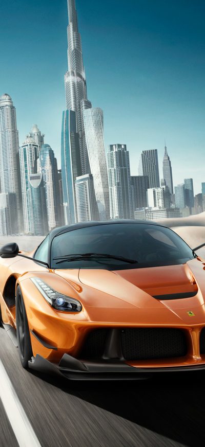 Fond d'écran iPhone Ferrari In Dubai