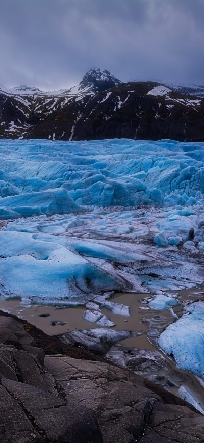 Fond d'écran iPhone Glacier Island