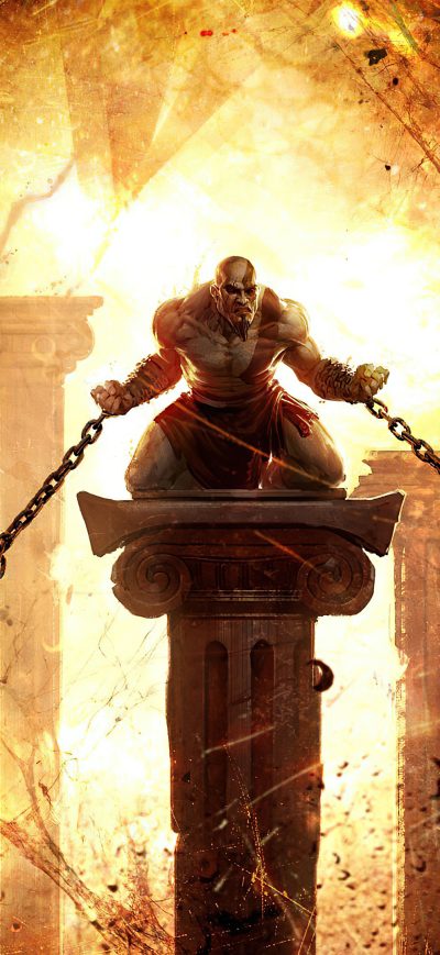 Fond d'écran iPhone God Of War Ascension 4k