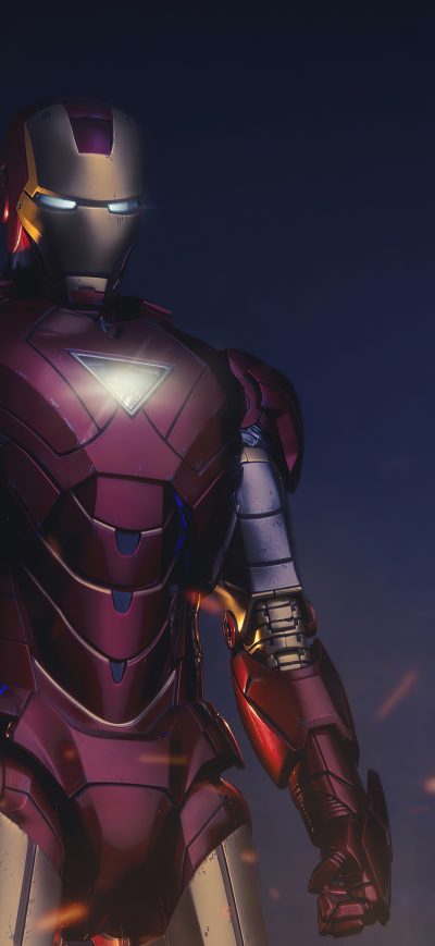 Fond d'écran iPhone Iron Man In Action 4k