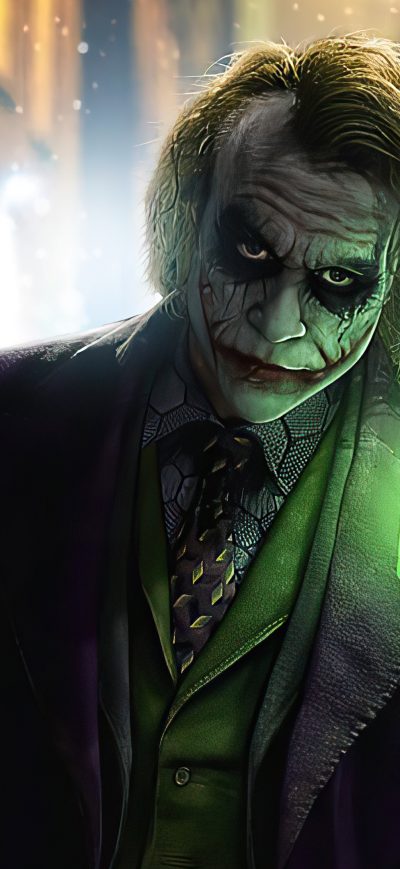 Fond d'écran iPhone Joker Green Card