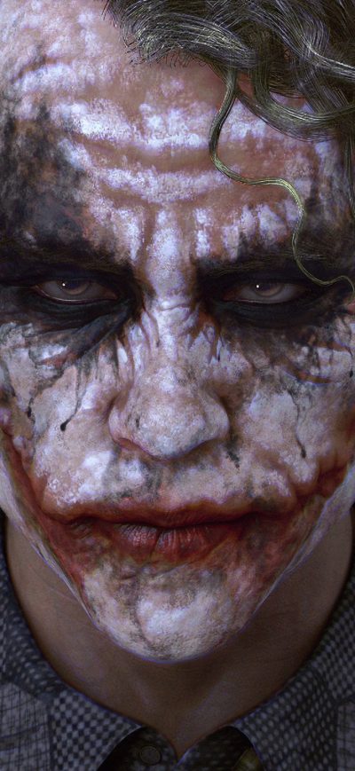 Fond d'écran Joker Villian sur iPhone