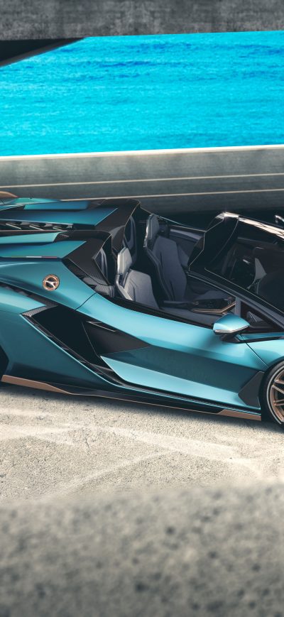 Fond d'écran iPhone Lamborghini Sian Roadster 2020