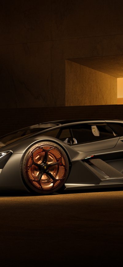 Fond d'écran iPhone Lamborghini Terzo Millennio 4k 2020