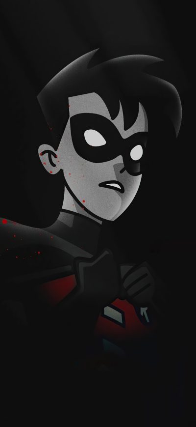 Fond d'écran iPhone Robin Vector Art 5k