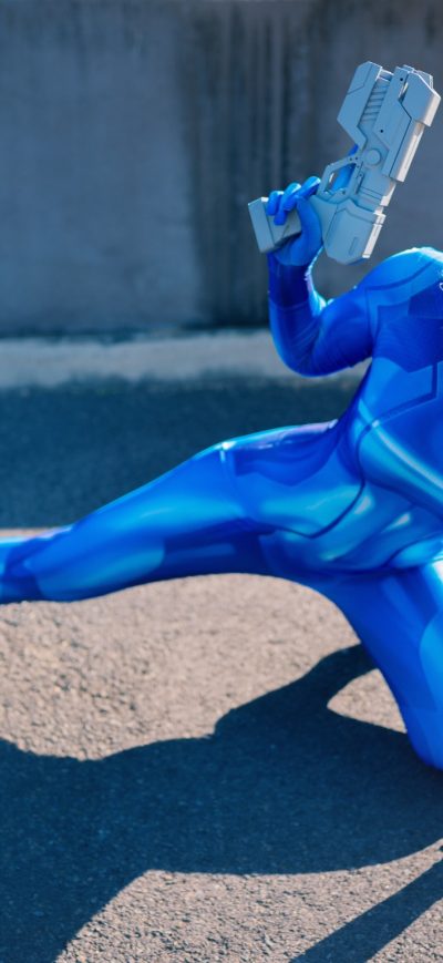 Fond d'écran iPhone Samus Aran Cosplay Girl