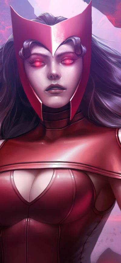 Fond d'écran iPhone Scarlet Witch In Future Fight