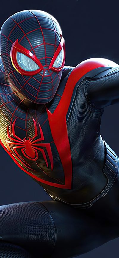 Fond d'écran iPhone Marvel Spider Man Miles Morales