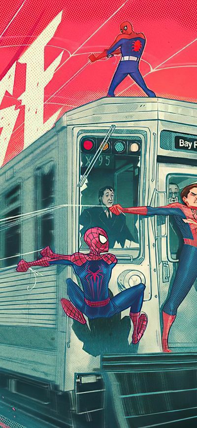 Fond d'écran iPhone All Spider Man 4k Artwork