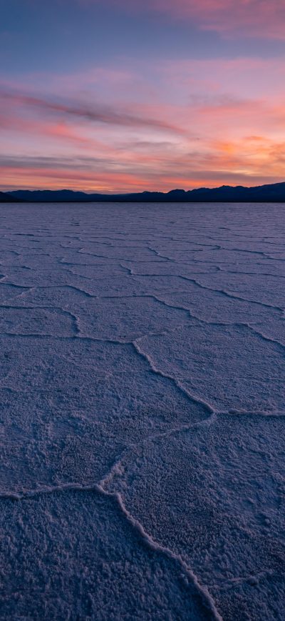 Fond d'écran iPhone Death Valley Sunset 8k