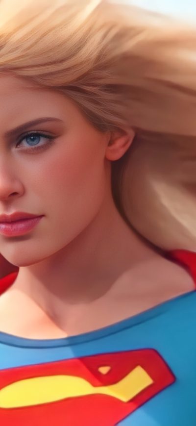 Fond d'écran iPhone Supergirl 1984
