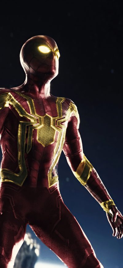 Fond d'écran iPhone Classic Iron Spider Suit 5k