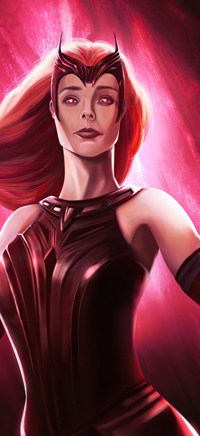 Fond d'écran iPhone The Scarlet Witch