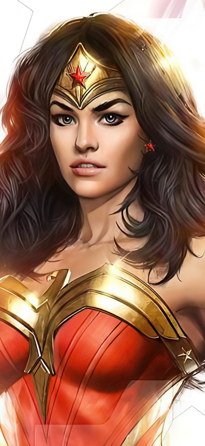 Fond d'écran iPhone Wonder Woman 2020 New Artwork