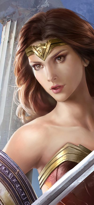 Fond d'écran iPhone Wonder Woman Art4k