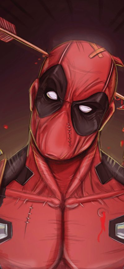 Fond d'écran iPhone Deadpool Cool Guy Art