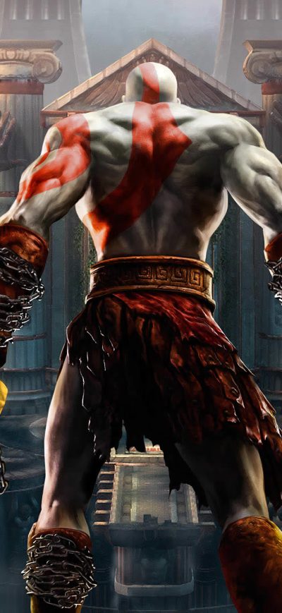 Fond d'écran iPhone God Of War Kratos