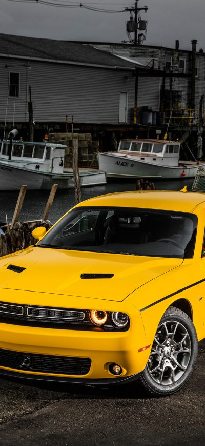 Fond d'écran Dodge Chalanger sur iPhone