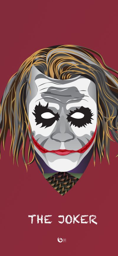 Fond d'écran The Joker Minimal 4k sur iPhone