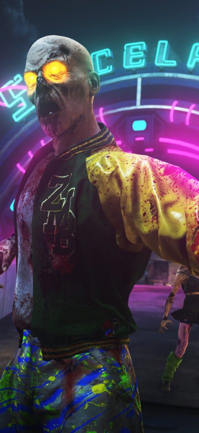 Fond d'écran iPhone COD Infinite Warfare Zombies In Spaceland