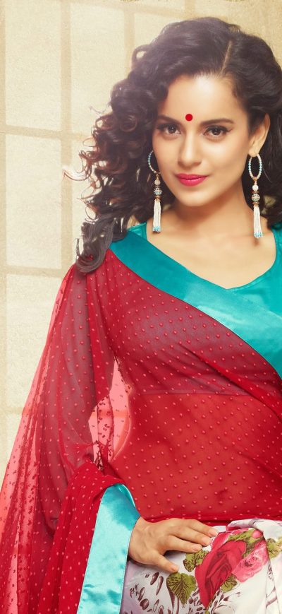 Fond d'écran iPhone Kangana Ranaut In Saree