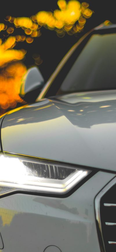 Fond d'écran Audi Lights 4k sur iPhone