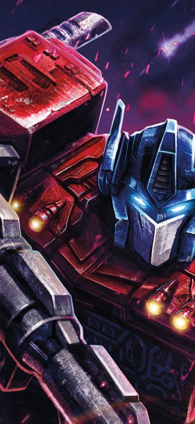 Fond d'écran iPhone Optimus Prime Transformers Digital Art